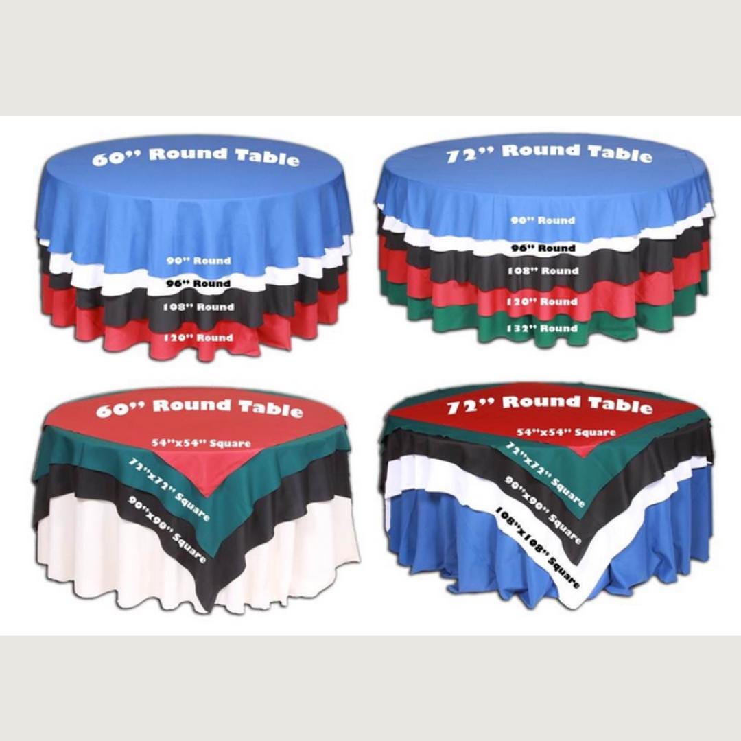 WHITE/NAVY - Gingham Overlay - Checkered Tablecloth for Parties - Farmhouse Tablecloth - Spring Tablecloth - Picnic Tablecloth