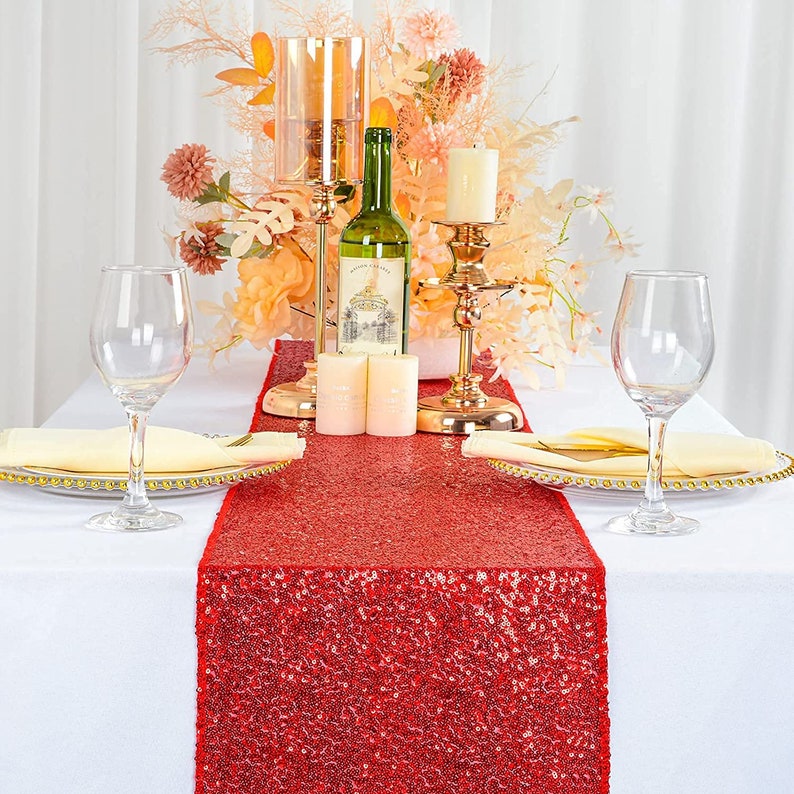 Sequin Table Runner