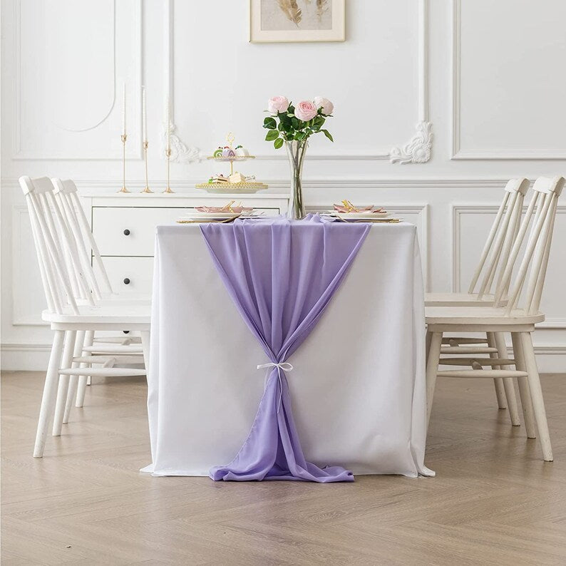 Chiffon Table Runner