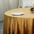 Royal Velvet Tablecloth - GOLD -  Luxurious Round Table Cover  for Weddings, Parties, Baby Showers and Events. Choose Size Below