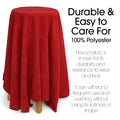 RED - Soft Anti-Pill Polar Fleece Fabric by the Yard – 60” Wide Cozy Plush Fleece for Blankets, Sleepwear, DIY Sewing & Home Accessories