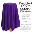PURPLE - Soft Anti-Pill Polar Fleece Fabric by the Yard – 60” Wide Cozy Plush Fleece for Blankets, Sleepwear, DIY Sewing & Home Accessories