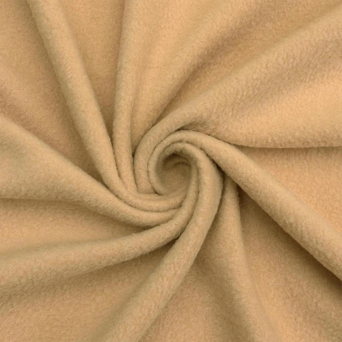CAMEL - Soft Anti-Pill Polar Fleece Fabric by the Yard – 60” Wide Cozy Plush Fleece for Blankets, Sleepwear, DIY Sewing & Home Accessories