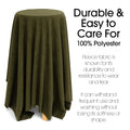 OLIVE - Soft Anti-Pill Polar Fleece Fabric by Yard – 60” Wide Cozy Plush Fleece for Blankets, Sleepwear, DIY Sewing & Home Accessories