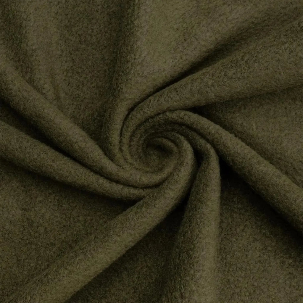 OLIVE - Soft Anti-Pill Polar Fleece Fabric by Yard – 60” Wide Cozy Plush Fleece for Blankets, Sleepwear, DIY Sewing & Home Accessories