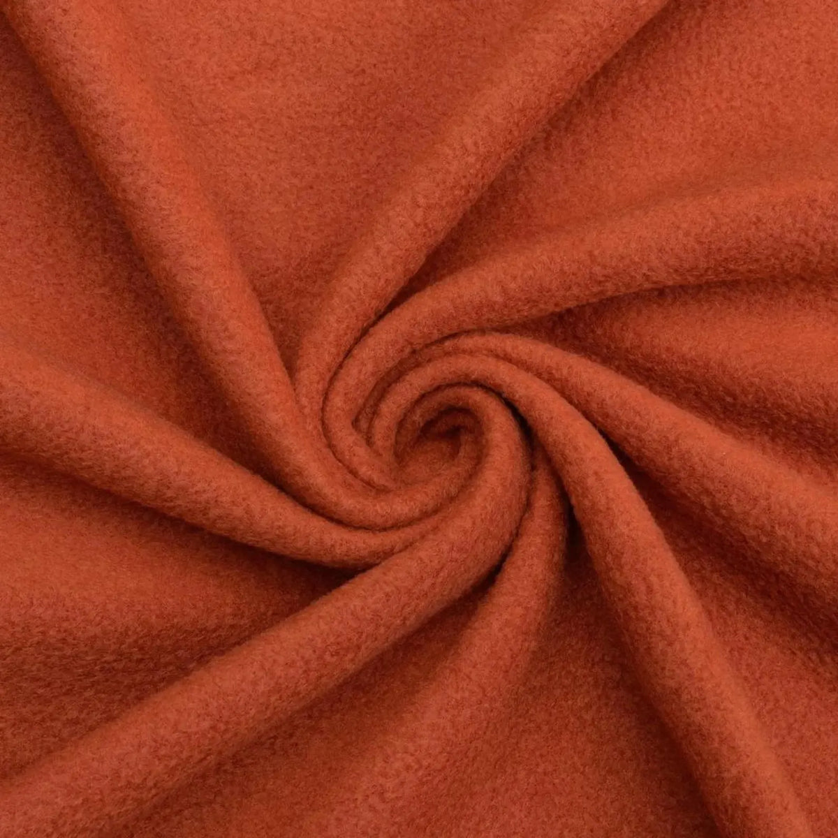 RUST - Soft Anti-Pill Polar Fleece Fabric by Yard – 60” Wide Cozy Plush Fleece for Blankets, Sleepwear, DIY Sewing & Home Accessories