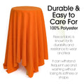 ORANGE - Soft Anti-Pill Polar Fleece Fabric by Yard – 60” Wide Cozy Plush Fleece for Blankets, Sleepwear, DIY Sewing & Home Accessories