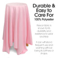 BABY PINK - Soft Anti-Pill Polar Fleece Fabric by Yard – 60” Wide Cozy Plush Fleece for Blankets, Sleepwear, DIY Sewing & Home Accessories