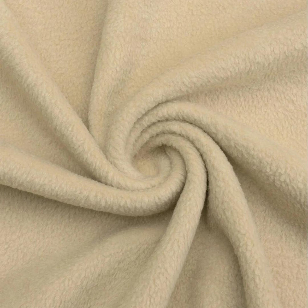 TAUPE - Soft Anti-Pill Polar Fleece Fabric by Yard – 60” Wide Cozy Plush Fleece for Blankets, Sleepwear, DIY Sewing & Home Accessories