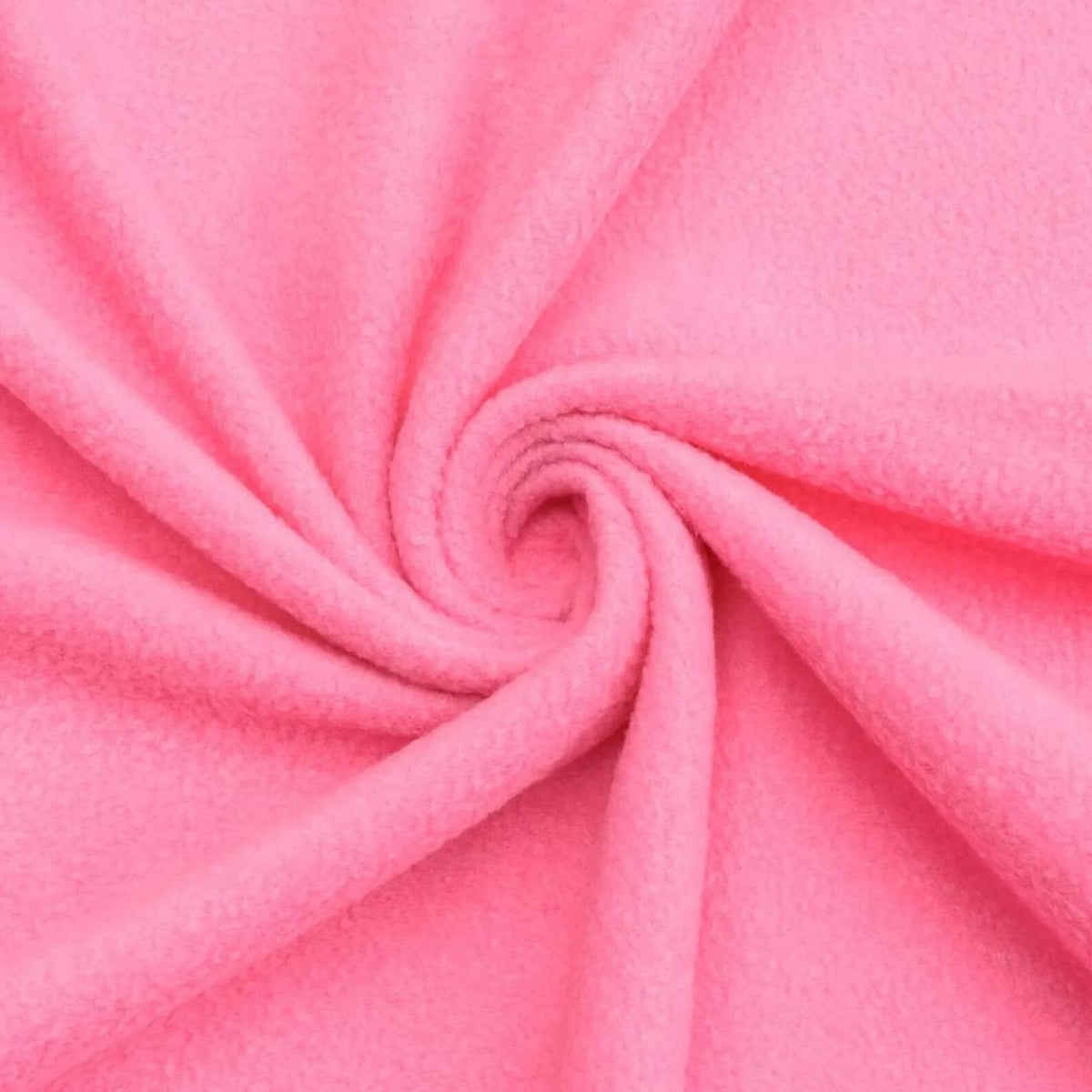 BUBBLE GUM - Soft Anti-Pill Polar Fleece Fabric by Yard – 60” Wide Cozy Plush Fleece for Blankets, Sleepwear, DIY Sewing & Home Accessories