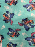 Stitch Ice Cream Fleece Fabric/ Stitch Fleece Fabric / Sold By The Yard / 58" Wide /Anti Pill Fleece/ Perfect for sewing blankets, jackets