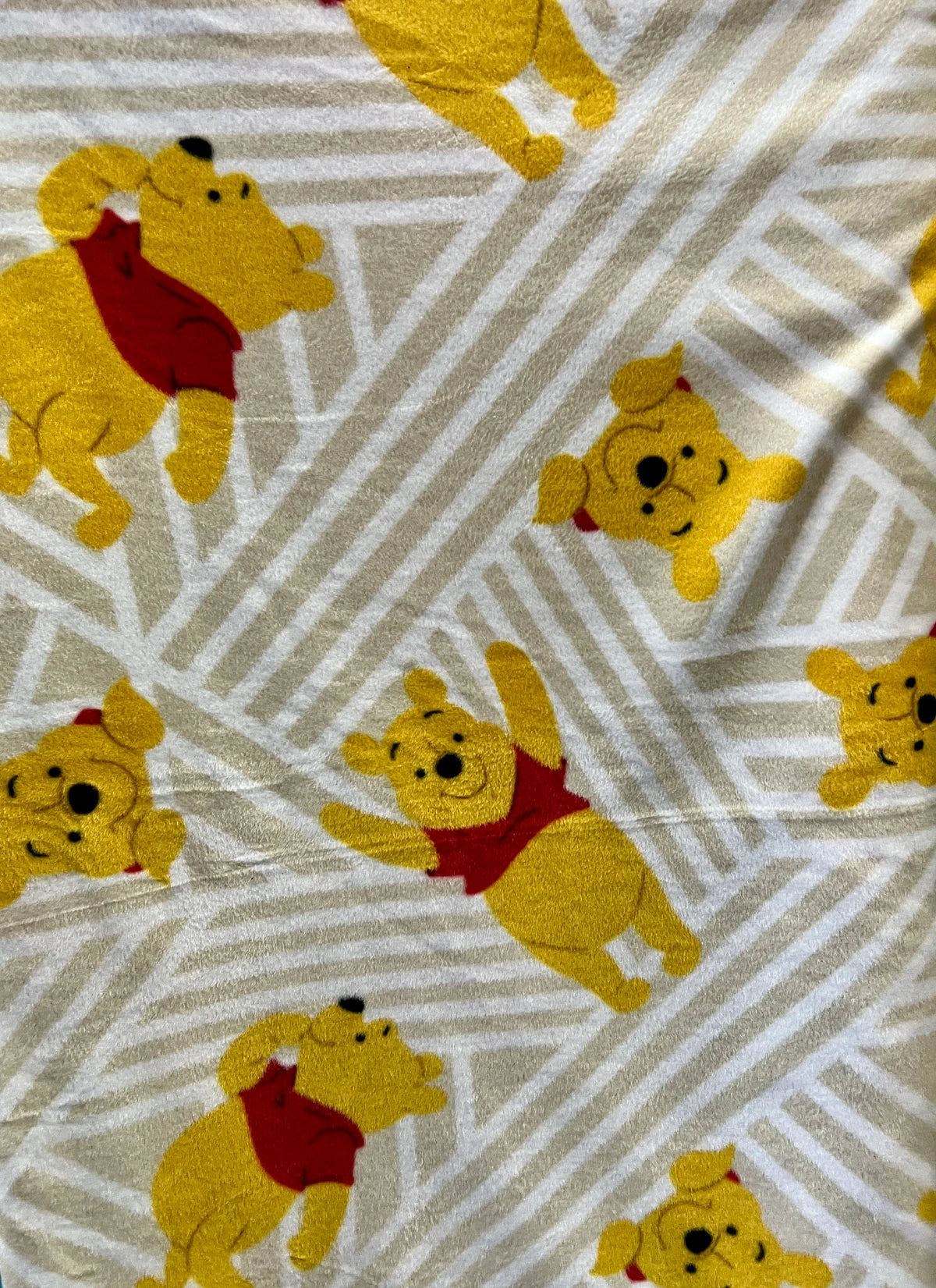 Winnie Pooh Fleece Fabric By The Yard, Disney Pooh Bear Fabric, – Soft Anti-Pill Fleece Perfect for sewing blankets, jackets