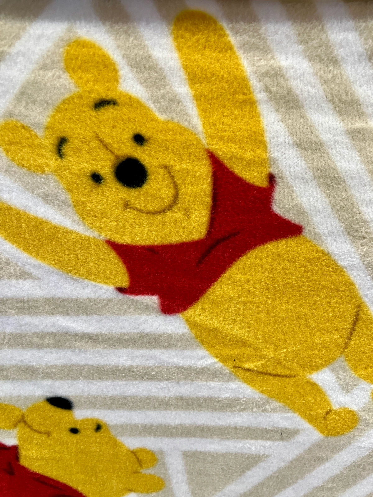Winnie Pooh Fleece Fabric By The Yard, Disney Pooh Bear Fabric, – Soft Anti-Pill Fleece Perfect for sewing blankets, jackets