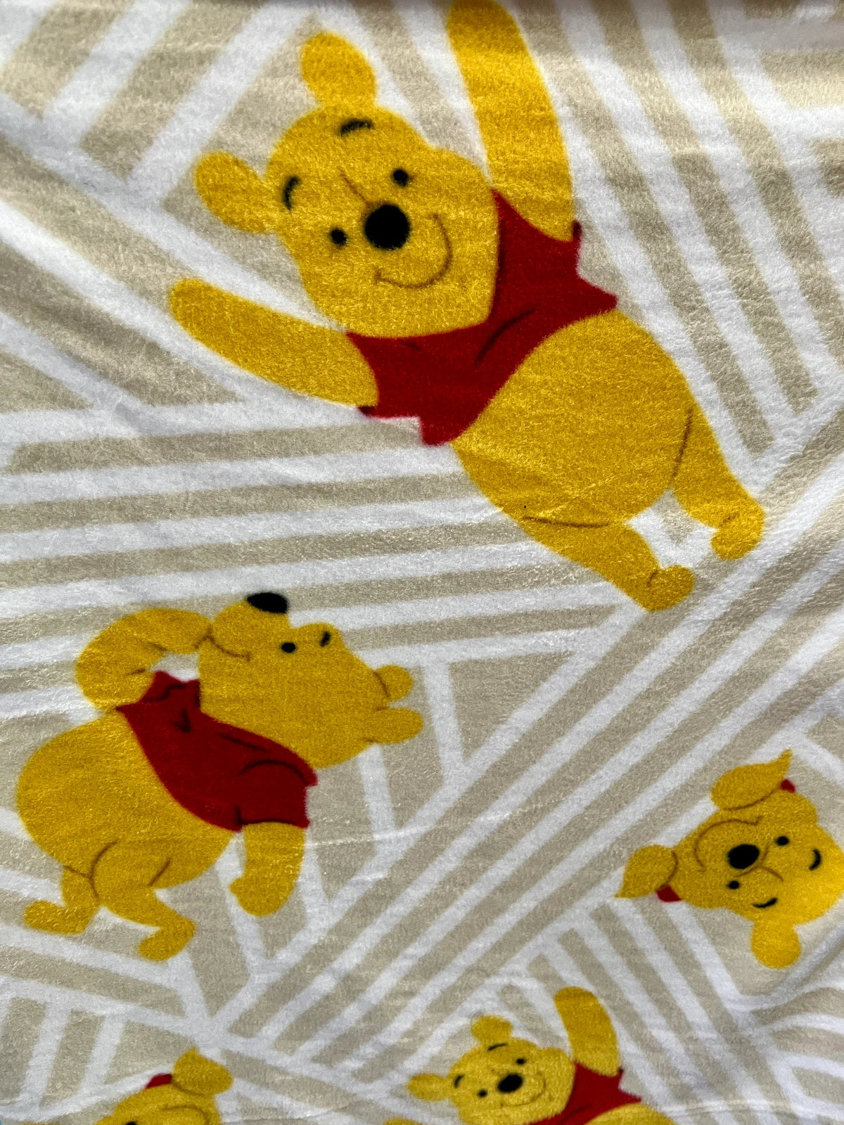 Winnie Pooh Fleece Fabric By The Yard, Disney Pooh Bear Fabric, – Soft Anti-Pill Fleece Perfect for sewing blankets, jackets