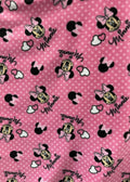 Pink Minnie Disney Fleece Fabric/ Minnie Mouse /Disney Character/Anti Pill Fleece/Sold by Yard / Kids Perfect for sewing blankets, jackets