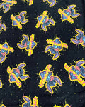 Stitch Fleece Fabric by the Yard – Cartoon Alien Character Extrovert Print Fleece Fabric for Blankets, Pajamas & Crafts – Soft Anti-Pill