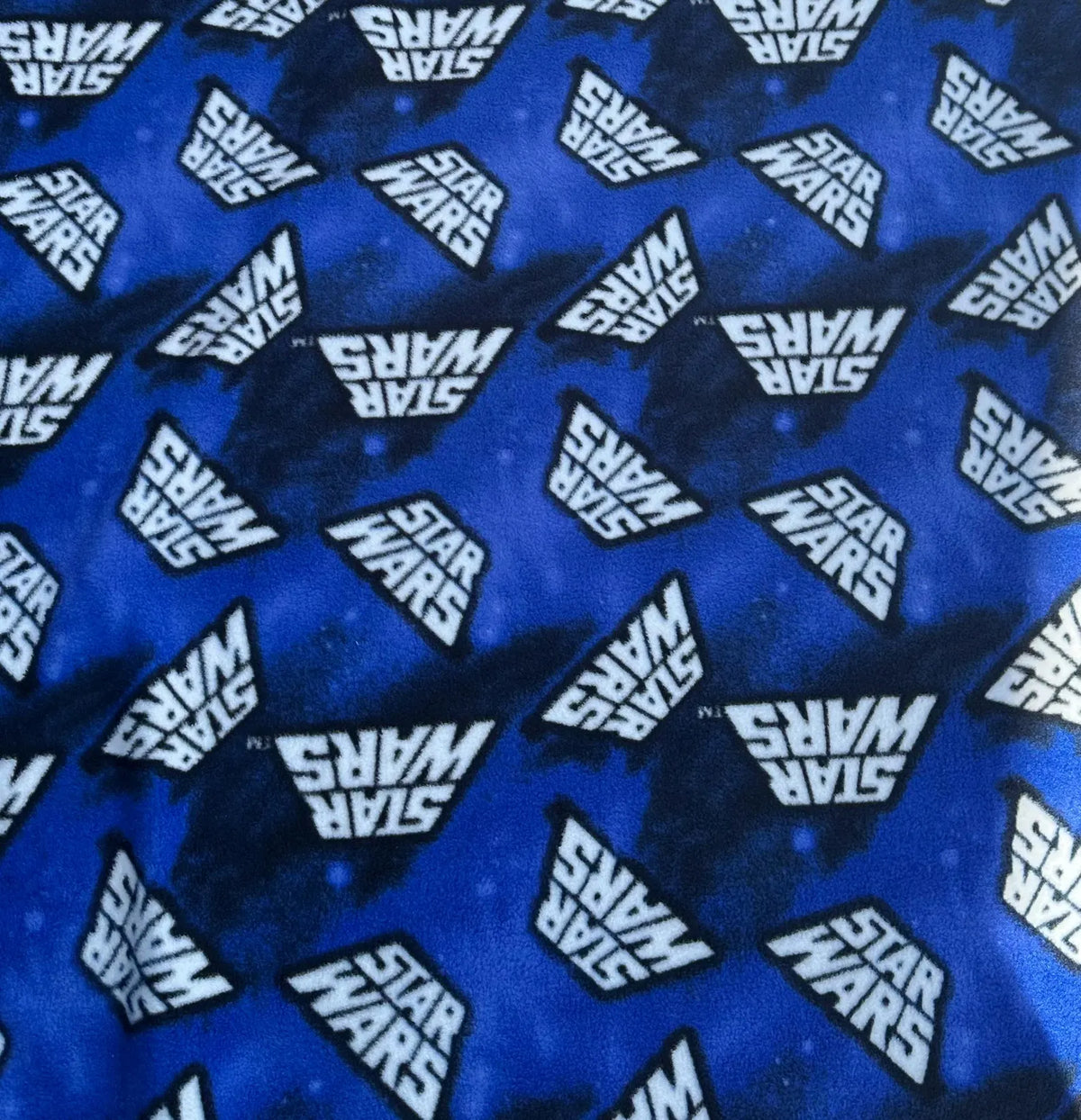 Star Wars Fleece Fabric by the Yard, Anti-Pill Polar Fleece, Darth Vader Yoda Millennium Falcon, Licensed Character Fabric