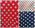 American Stars Poly Cotton 58' Wide Fabric Sold by The Yard USA Patriotic