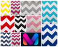 1 Inch Chevron Zig Zag Poly Cotton Fabric - Sold By The Yard