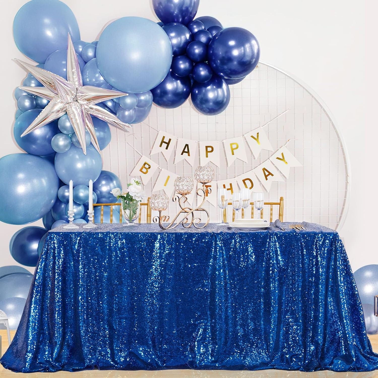 SEQUIN - Sequin Tablecloth - Table Overlay Rainbow Table Cloths With Seams tablecloth Sparkly Wedding Party Decorations. 16 Colors Available