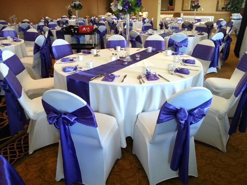SATIN - Chair Sashes Bows for Wedding Reception Event Banquets Chair Decoration, Dinning Chair Cover Sash Ribbon Tie Back Party Supplies