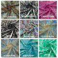 Sword Sequins Fabric/Big Sequins Fabric Mesh/54 Inches Wide By The Yard.