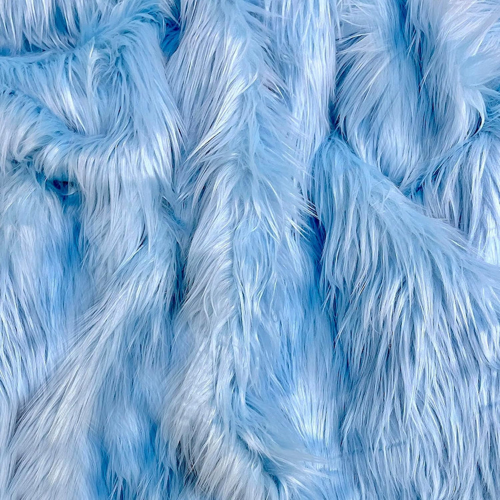 Shaggy Long Pile Faux Fur Fabric By The Yard | Faux Fur | High Quality Ultra Soft Fur Fabric By Yard. Choose Colors Below