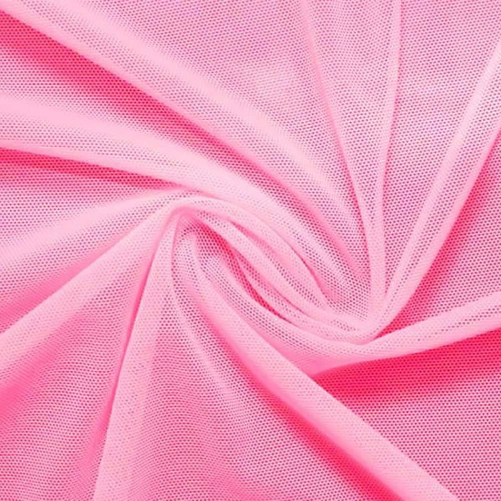 Power Mesh Fabric  - Nylon Lycra Spandex 4 Way Stretch Fabric 58"/60" By Yard. Choose Color Below
