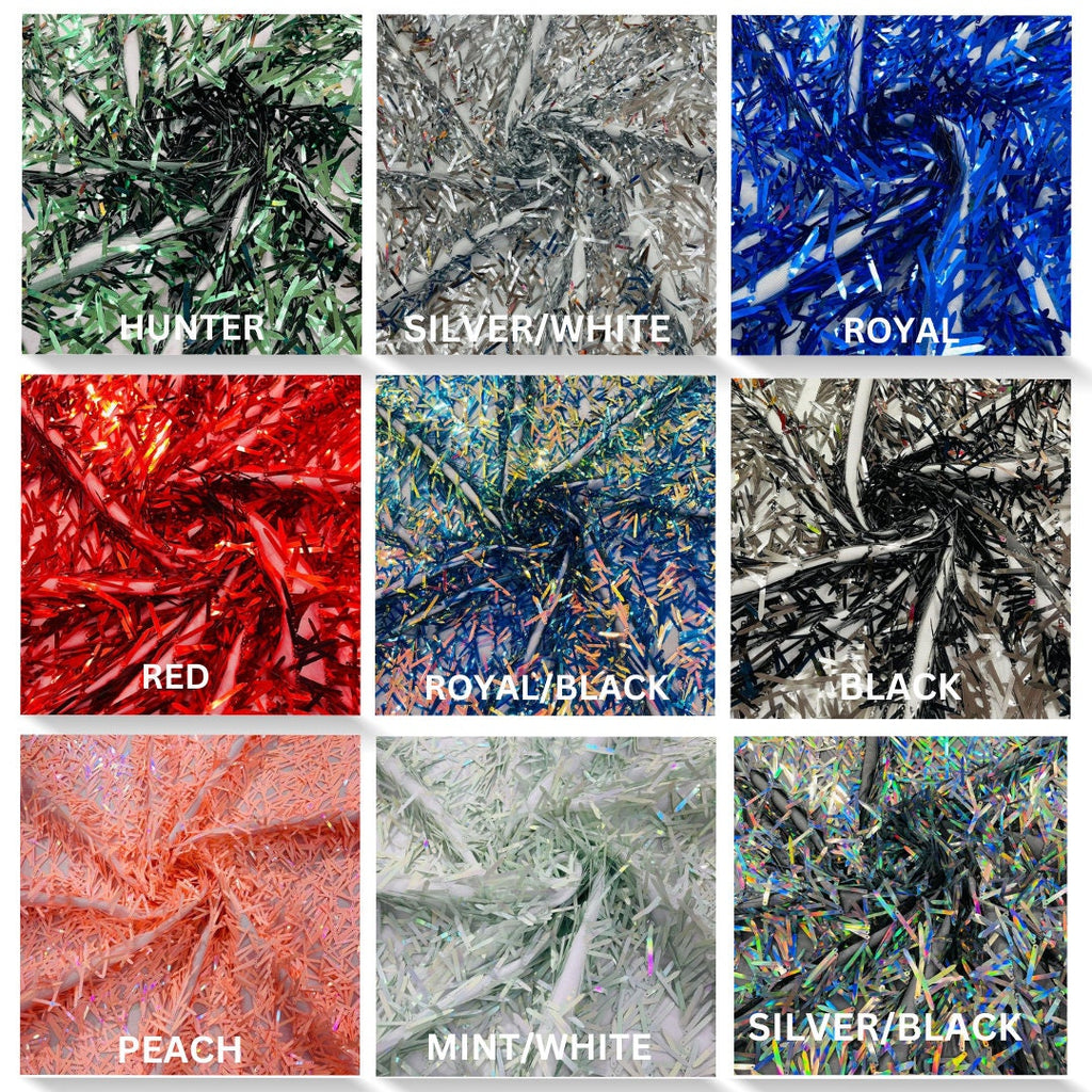 Sword Sequins Fabric/Big Sequins Fabric Mesh/54 Inches Wide By The Yard.