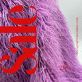 LAVENDER - Mongolian Long Pile Faux Fur Fabric By The Yard | Faux Fur | High Quality Fur Fabric By Yard.