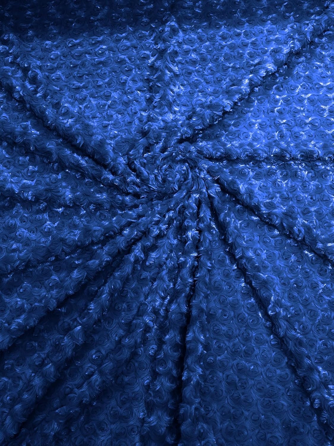 Snuggle Rosebud Minky Soft Fabric Decorative Crafts Dress Fabric Sold By The Yard. Choose Color Below