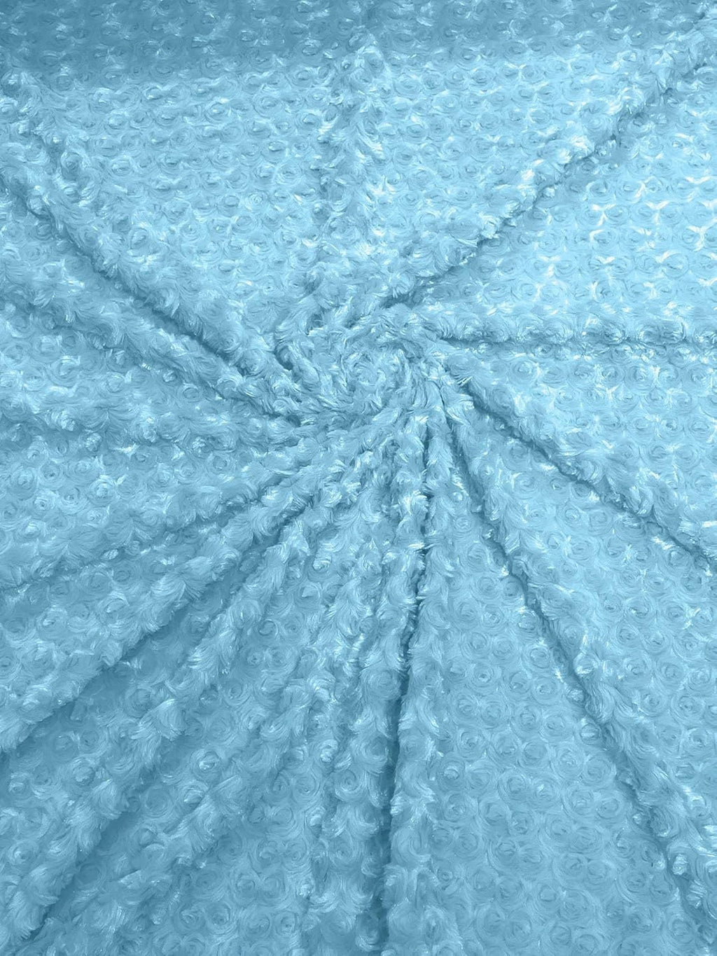 Snuggle Rosebud Minky Soft Fabric Decorative Crafts Dress Fabric Sold By The Yard. Choose Color Below