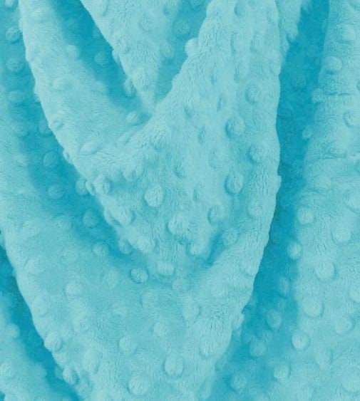 Polka Dot Snuggle Minky Soft Fabric Decorative Crafts Dress Fabric Sold By Yard.  60” Wide | Ultra Soft Fabric. Choose Color Below