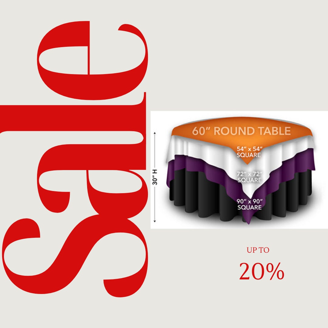 SATIN - BROWN - Square Tablecloth Overlay - Square Tablecloth, Square Table Cover Fabric  for Dining, Kitchen, Party.