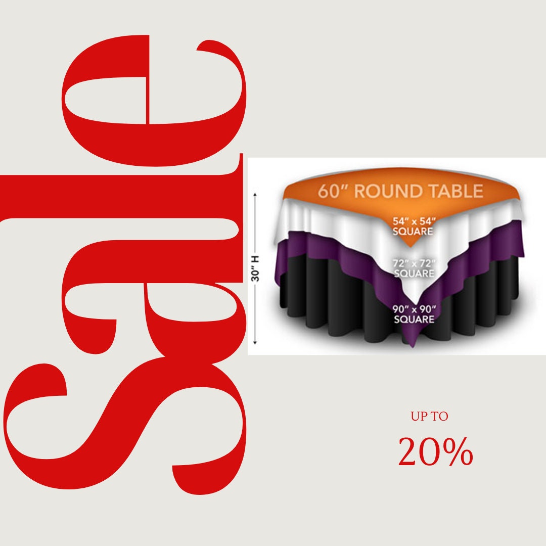 BLACK - Polyester Poplin Washable Square Tablecloth, Square Table Cover Fabric Table Cloth Square for Dining, Kitchen, Party.