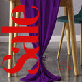 PURPLE - Chiffon Table Runner 29" x 108" inch Perfect for Party Sweetest Day Wedding Anniversary Decorations Valentines Day Runners.