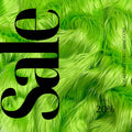 LIME - Shaggy Long Pile Faux Fur Fabric By The Yard | Faux Fur | High Quality Ultra Soft Fur Fabric By Yard.