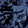 NAVY - Shaggy Long Pile Faux Fur Fabric By The Yard | Faux Fur | High Quality Ultra Soft Fur Fabric By Yard.