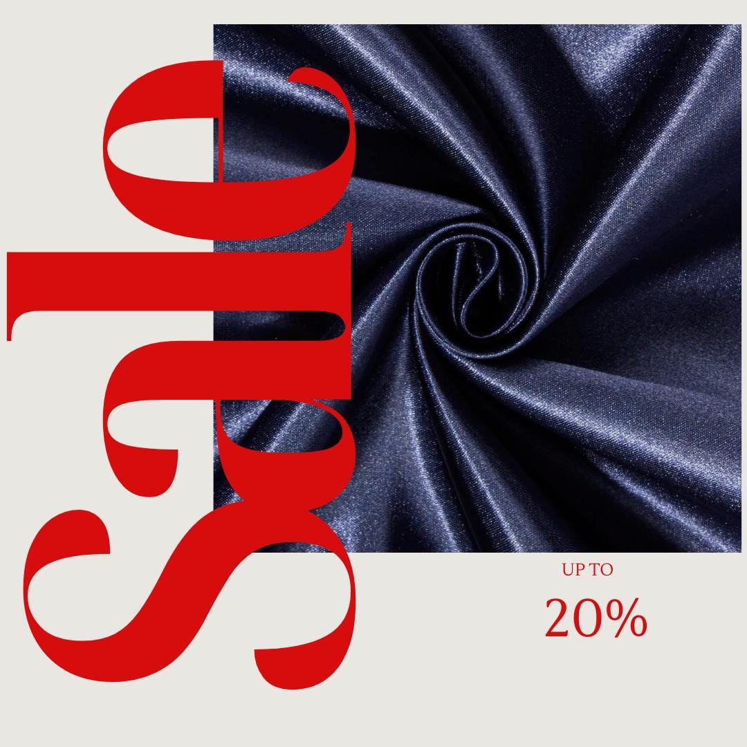 NANY - Bridal Satin Fabric Silky Poly 60" Wide Heavy Wedding Dress Drapery By The Yard