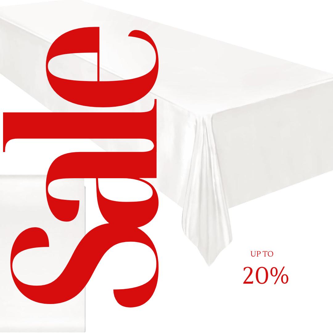 WHITE - SATIN - Rectangular Table Cover Bright Tablecloth Smooth Fabric Table Decoration for Wedding Banquet Party Events,