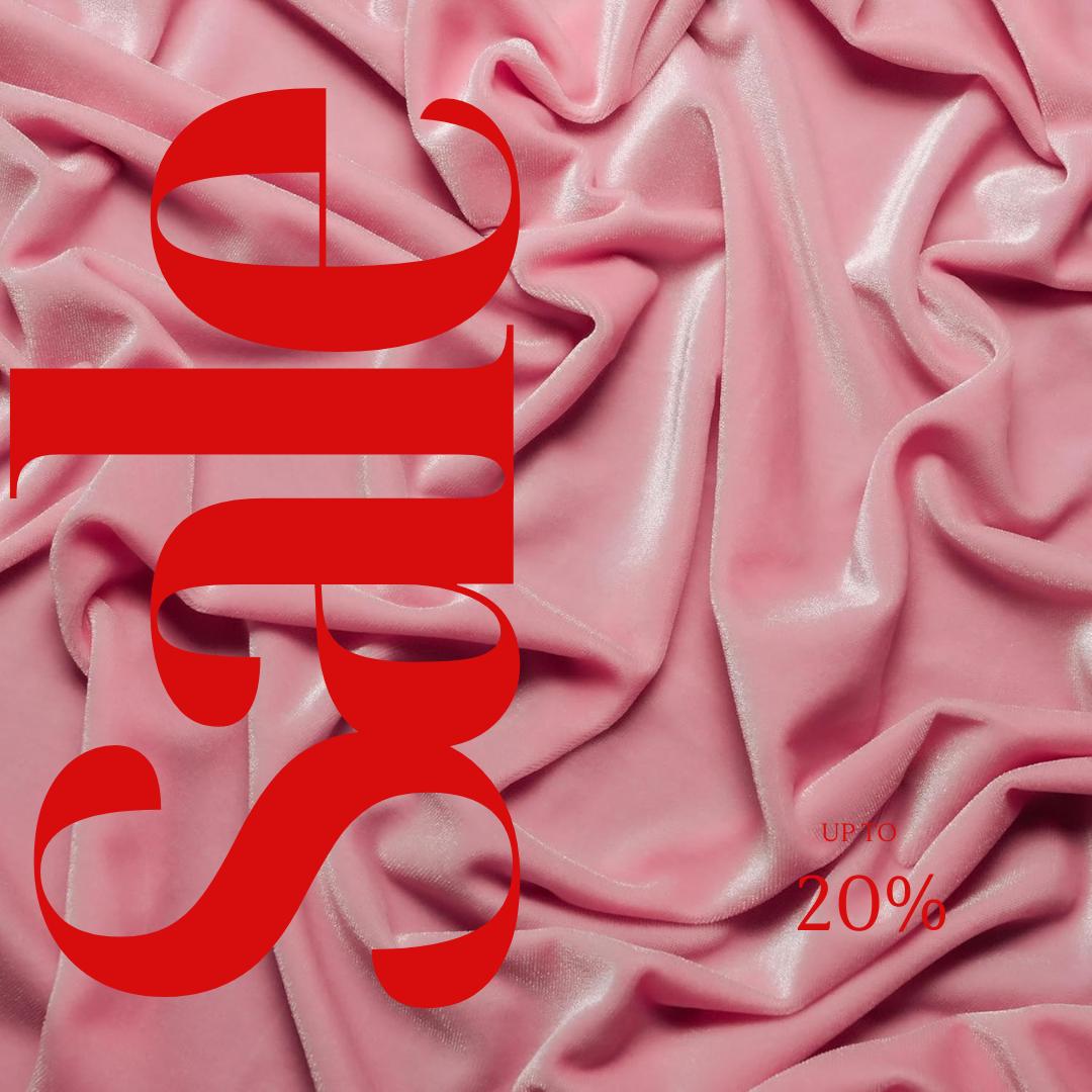 Baby Pink - Stretch Velvet Fabric 60'' Wide by The Yard for Sewing Apparel Costumes Craft