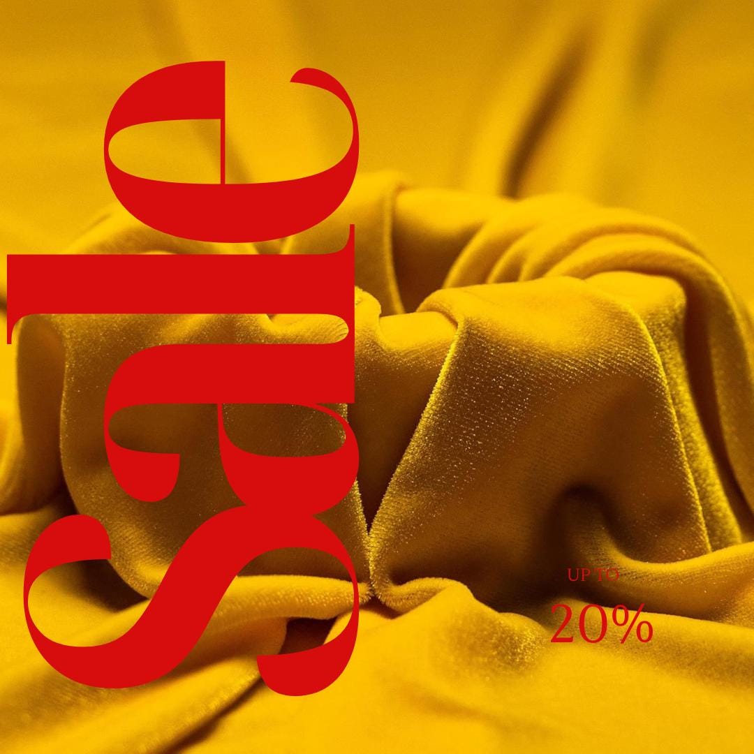 Canary Yellow - Stretch Velvet Fabric 60'' Wide by The Yard for Sewing Apparel Costumes Craft