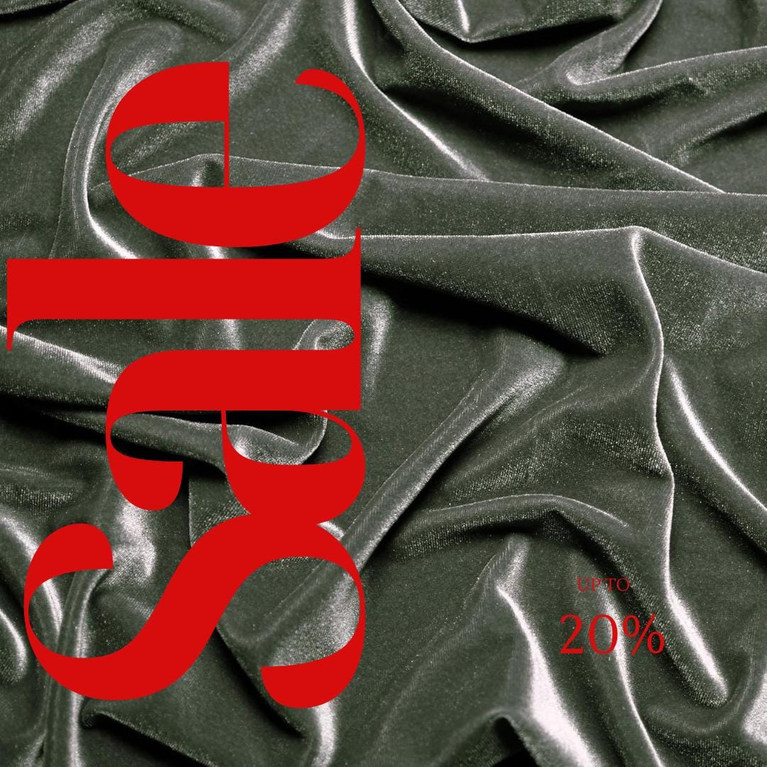 Charcoal - Stretch Velvet Fabric 60'' Wide by The Yard for Sewing Apparel Costumes Craft