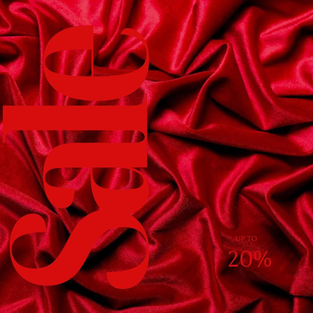 Red - Stretch Velvet Fabric 60'' Wide by The Yard for Sewing Apparel Costumes Craft