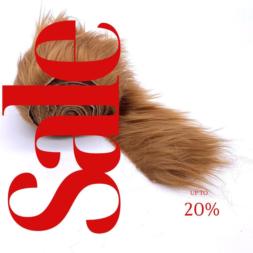 Craft Faux Fur Fabric Pre Cut Rolls - Ribbon Faux Mohair Fabric Fur Strips - Craft Fur Trim Fuzzy Fabric - For Crafts, Costumes & Decoration