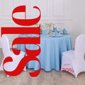 LT BLUE - 108" Polyester Poplin Washable Round Tablecloth, For Table Cover, Fabric Table Cloth Dinning, Kitchen, Party