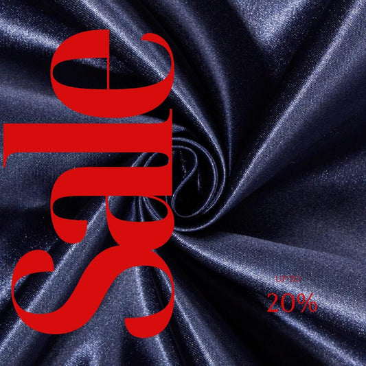 NANY - Bridal Satin Fabric Silky Poly 60" Wide Heavy Wedding Dress Drapery By The Yard