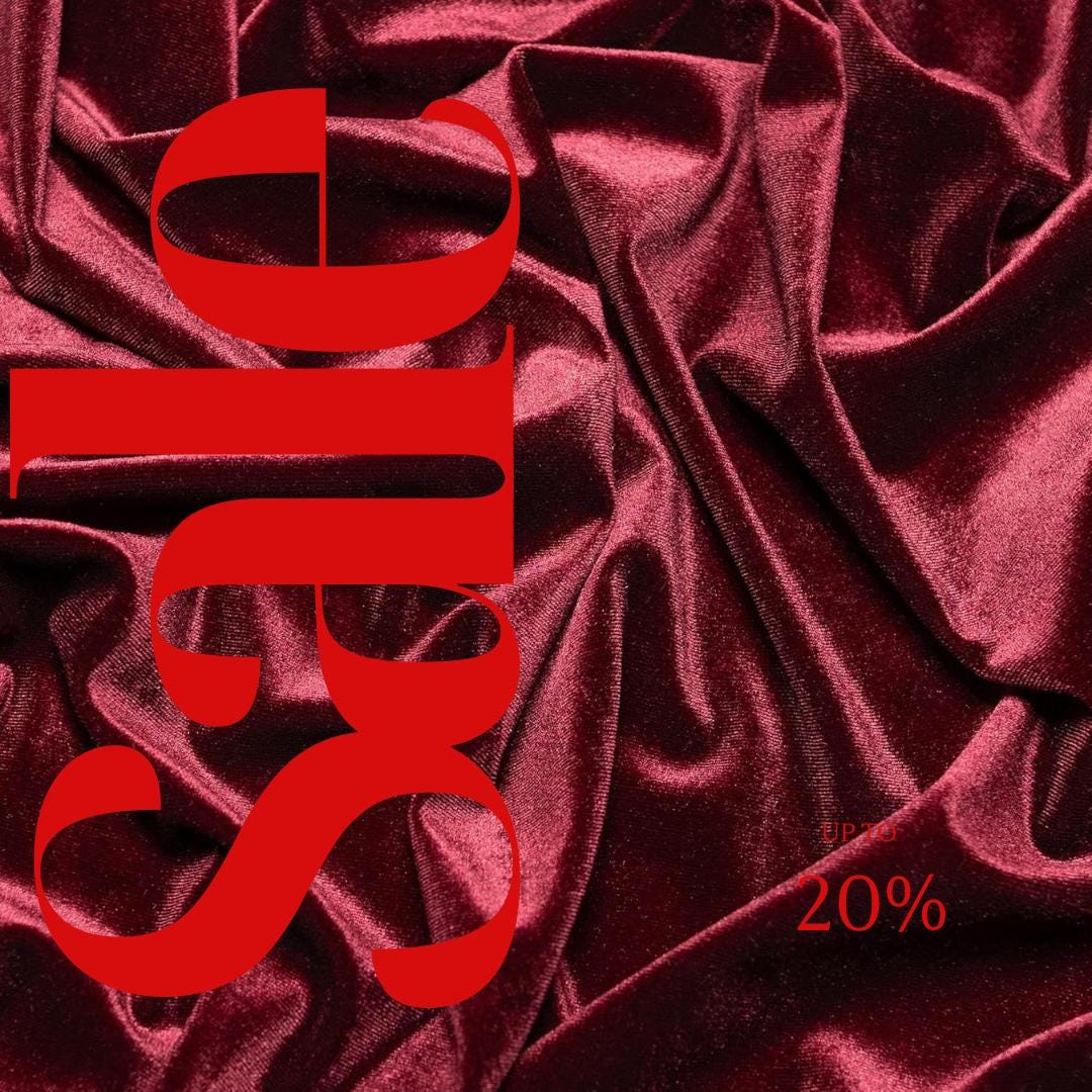 Burgundy - Stretch Velvet Fabric 60'' Wide by The Yard for Sewing Apparel Costumes Craft