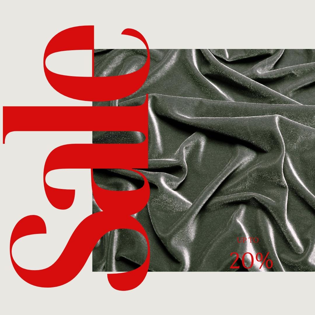 Charcoal - Stretch Velvet Fabric 60'' Wide by The Yard for Sewing Apparel Costumes Craft