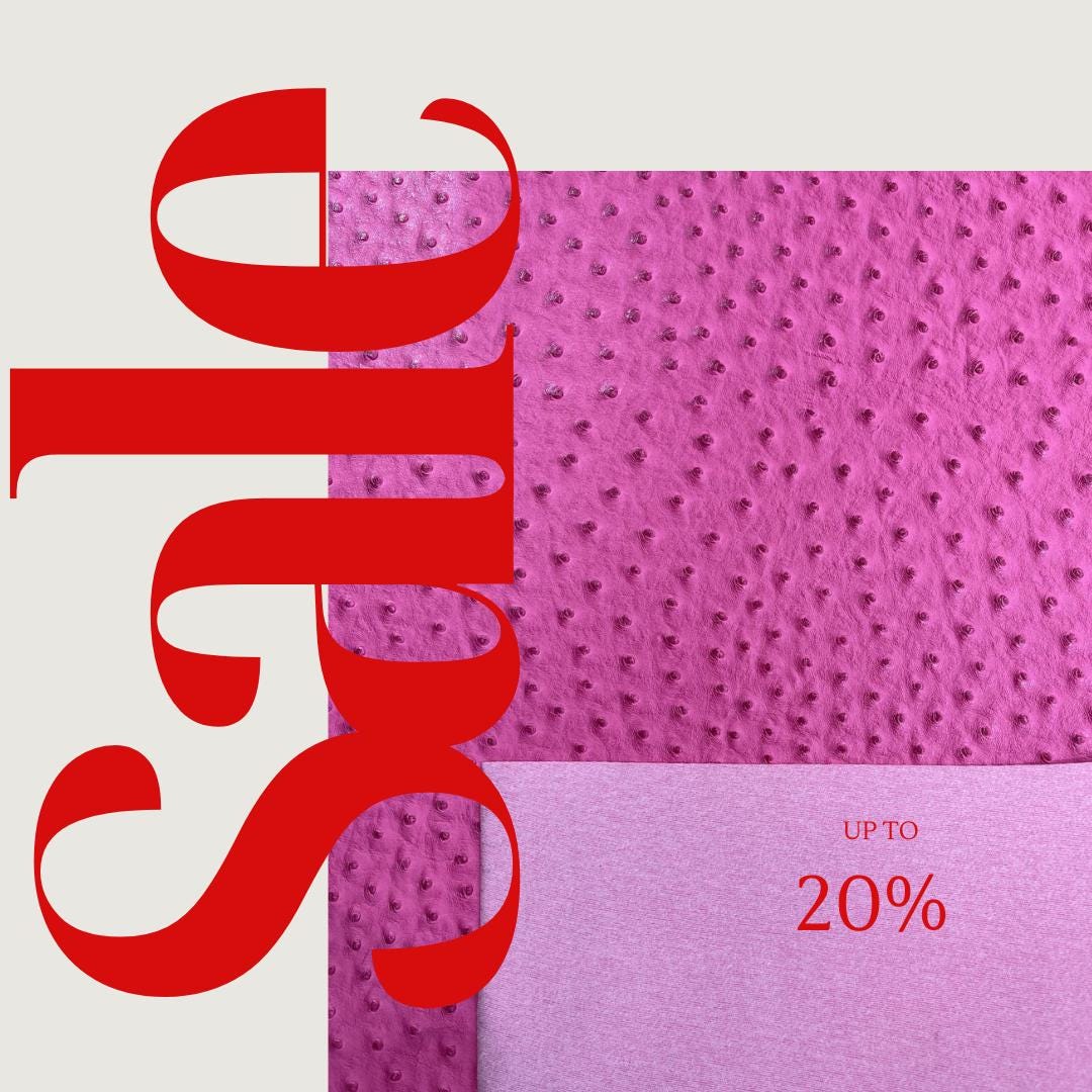 Ostrich Fake Leather Upholstery-  CANDY PINK - 3-D Ostrich Skin Texture Faux Leather - Vinyl Fabric Sold By Yard.